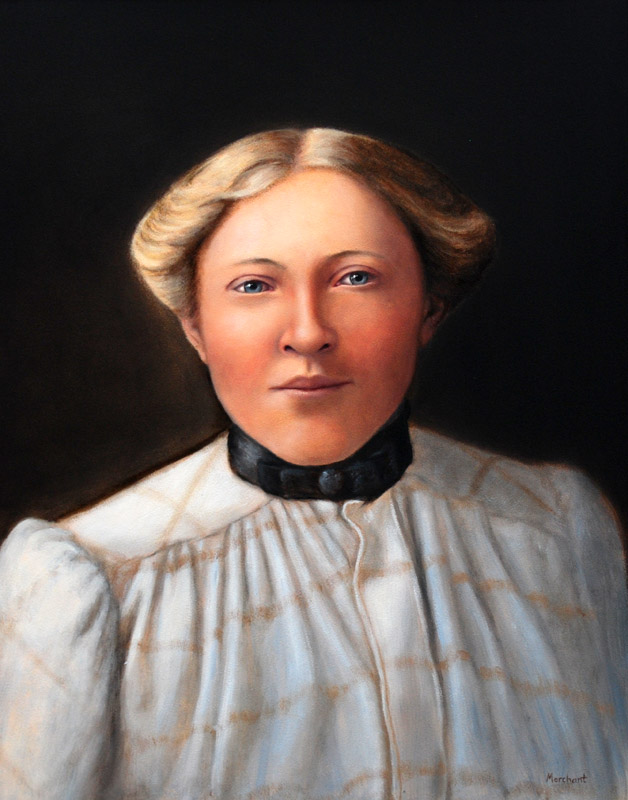 Portrait of Mary Weithoff, Oil, 2009.